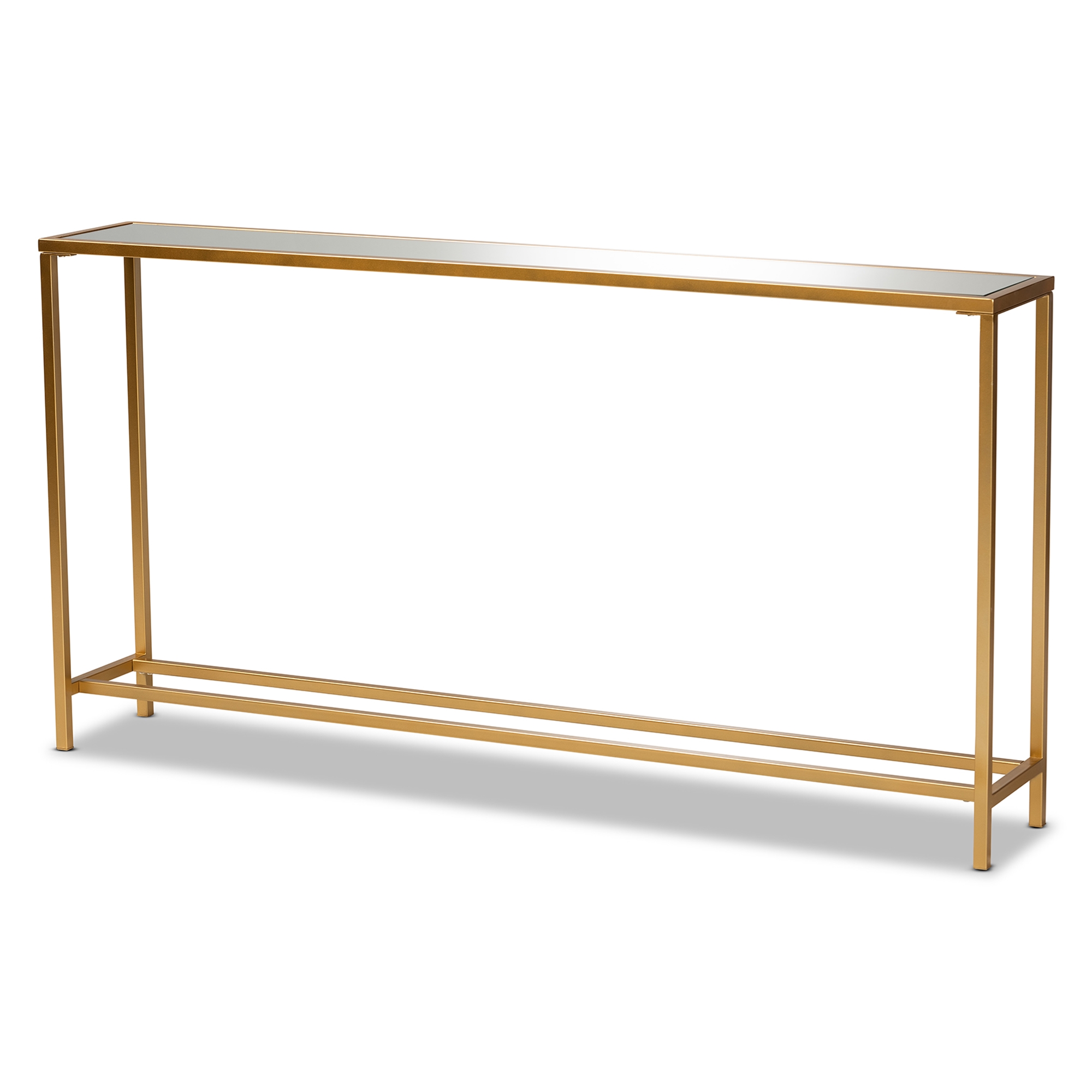 Modern glam store console table